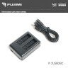 Fujimi 2USB2BC Зарядное устройство USB на 2 акб. с индикатором для Xiaomi Yi2